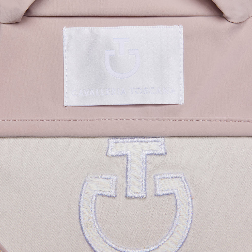 Bonnet cheval Cavalleria Toscana en jersey technique – Violet ice