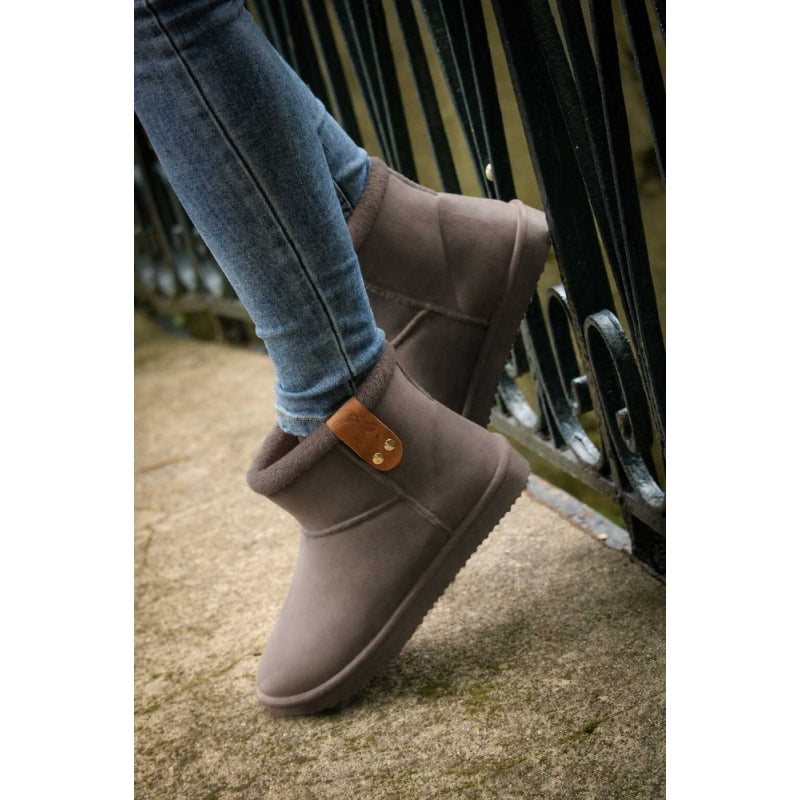 Boots Fourrées Imperméables Pénélope – Chocolat