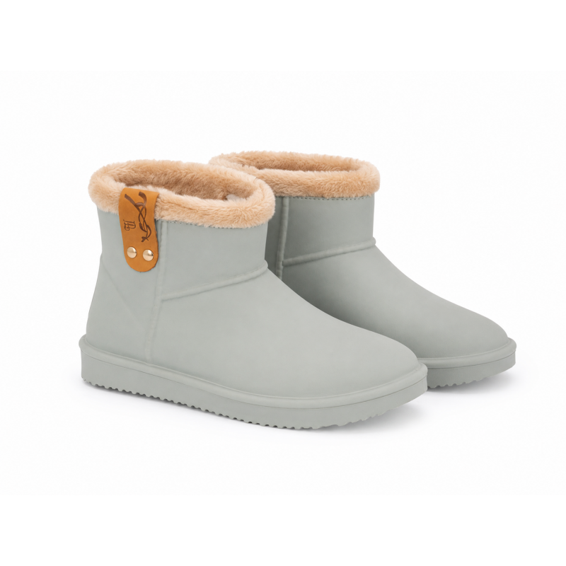 Boots Fourrées Imperméables Pénélope – Eucalyptus