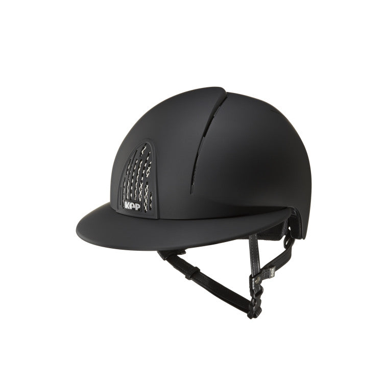 Casque d’équitation KEP Smart – Noir | Visière Polo