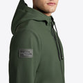 Veste softshell thermique à capuche Cavalleria Toscana homme Forest Green