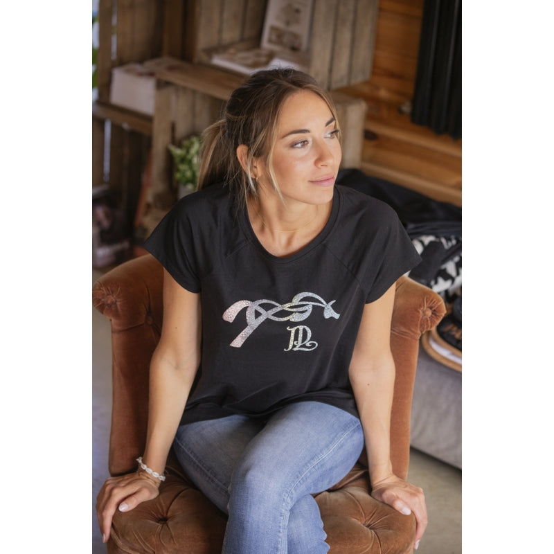 T-shirt Pénélope Funky – Noir