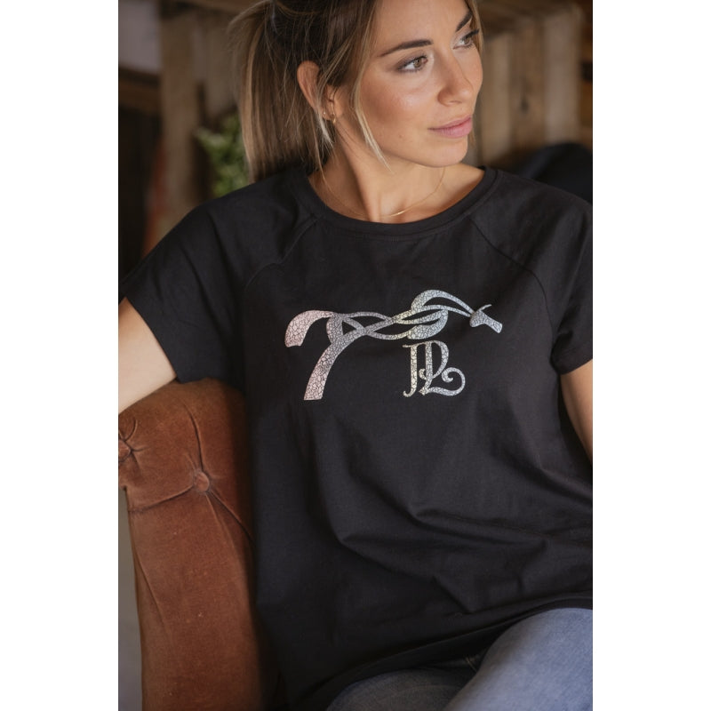 T-shirt Pénélope Funky – Noir