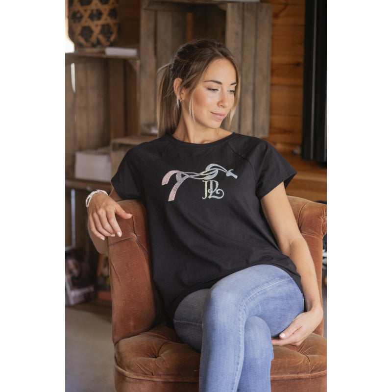 T-shirt Pénélope Funky – Noir