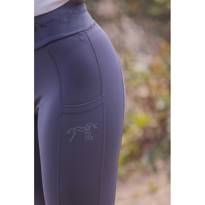 Legging d’équitation Anaé Eden by Pénélope pour enfant – Marine