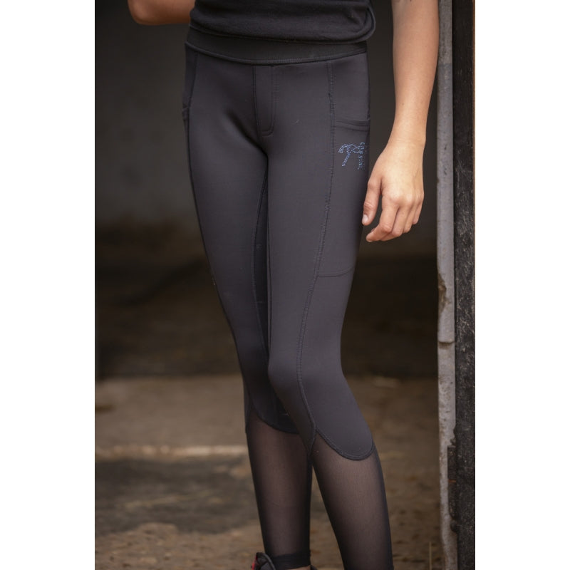 Legging d’équitation Delphe Eden by Pénélope – Noir