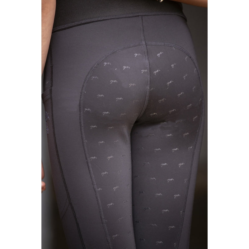 Legging d’équitation Delphe Eden by Pénélope – Noir