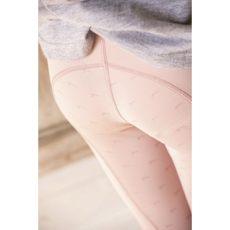 Legging d’équitation Delphe Eden by Pénélope – Rose poudré