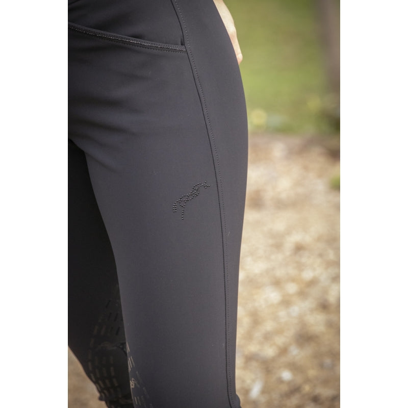 Pantalon d’équitation femme Élégance noir – Pénélope