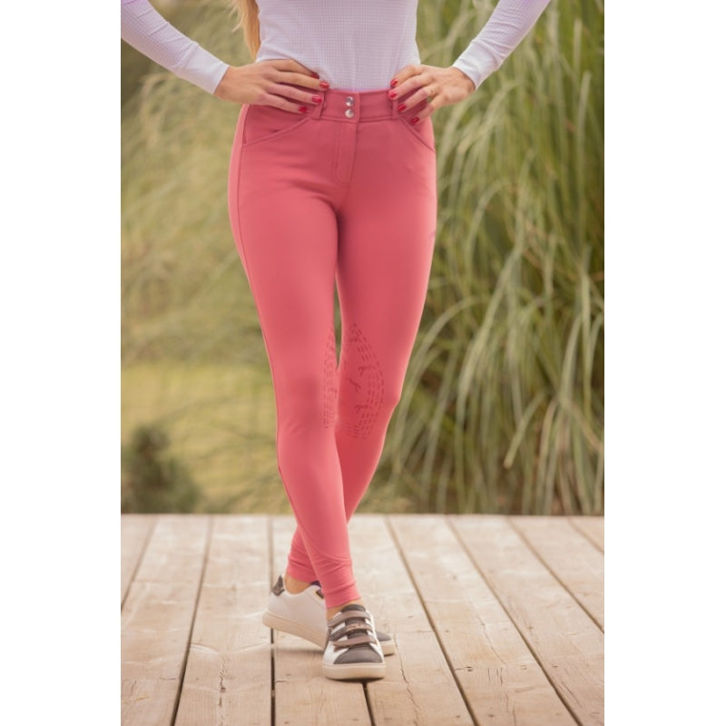 Pantalon d’équitation femme Élégance Vieux Rose – Pénélope