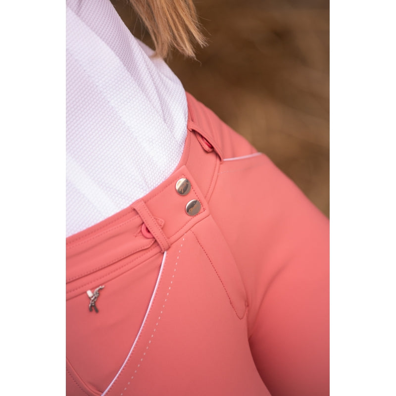 Pantalon d’Équitation New Point Sellier Vieux Rose – Pénélope Femme
