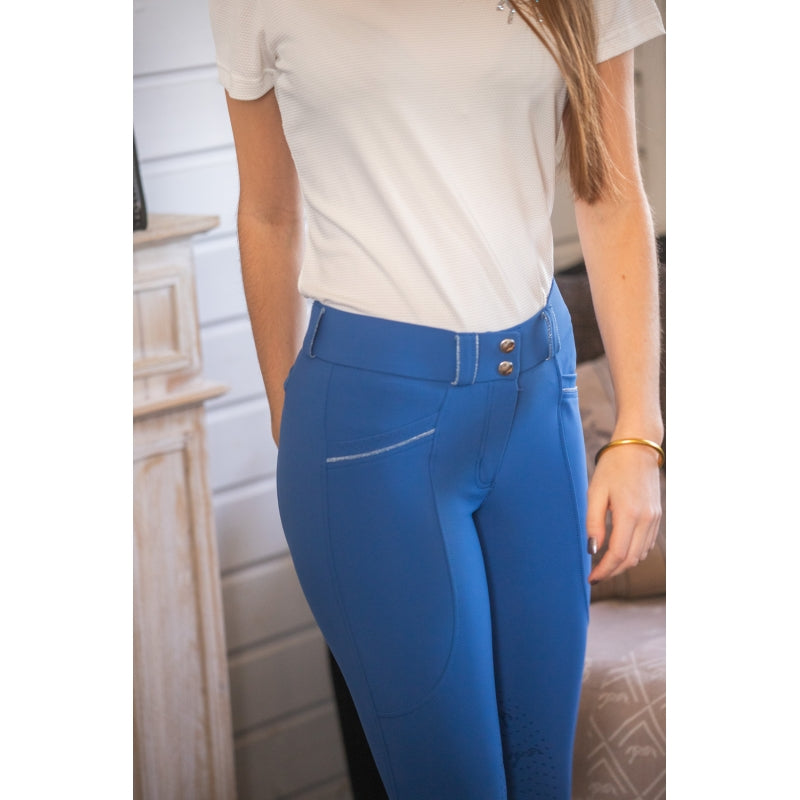 Pantalon d’Équitation PL-Sybille Pénélope – Bleu France