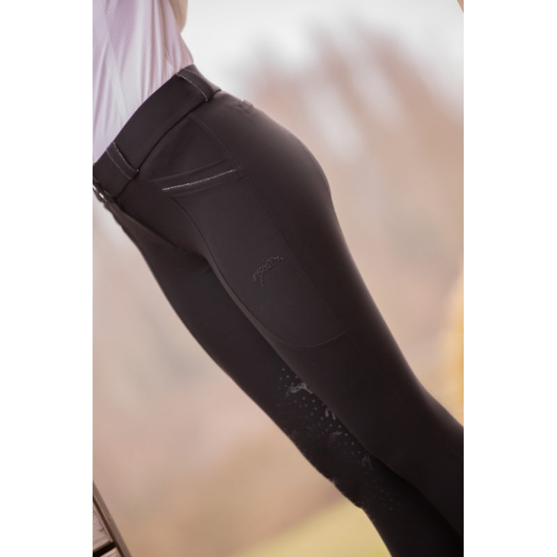 Pantalon d’Équitation Sybille Pénélope – Noir