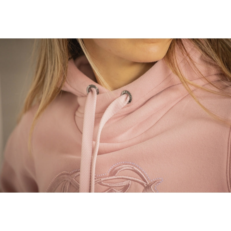 Sweat Polly Rose Poudré Femme – Pénélope Équitation