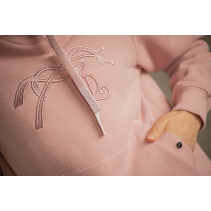 Sweat Polly Rose Poudré Femme – Pénélope Équitation