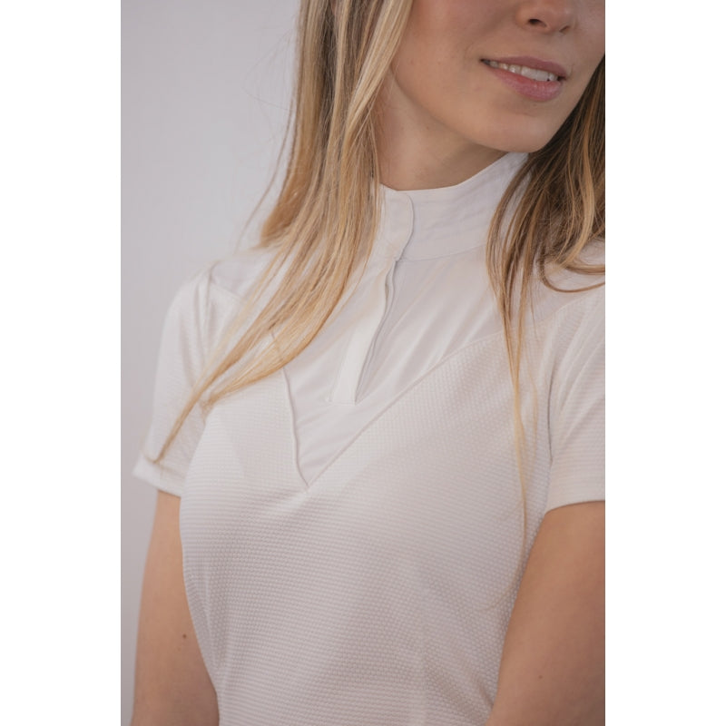 Polo de concours femme Las Honey manches courtes