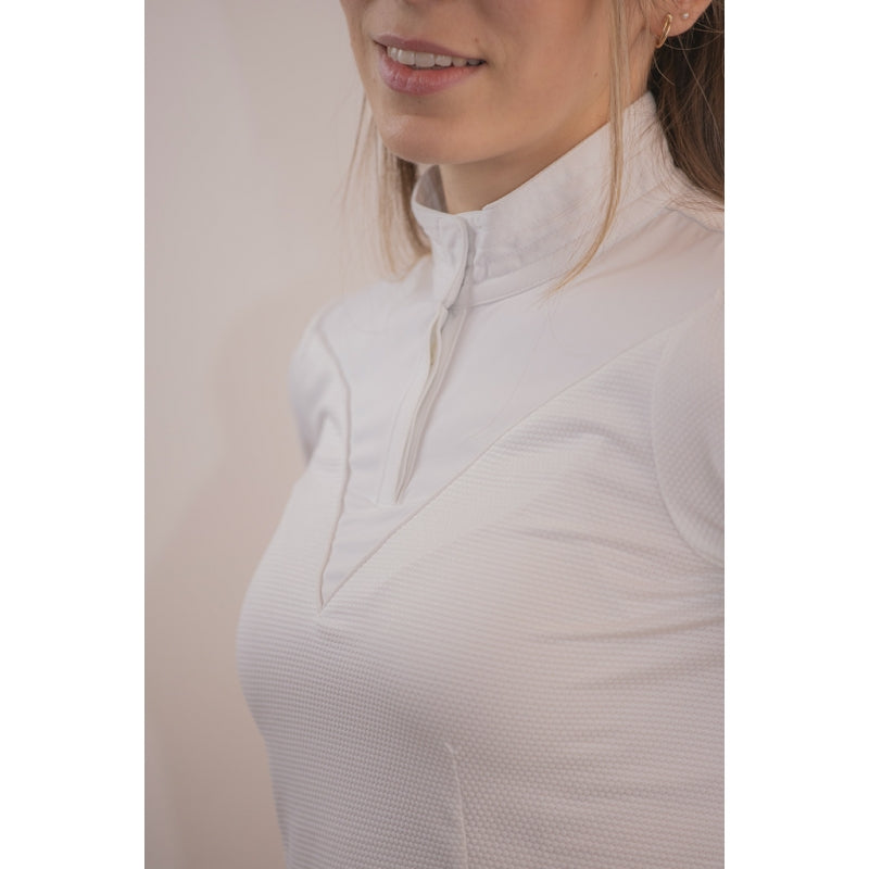 Polo de concours femme Las Honey manches courtes