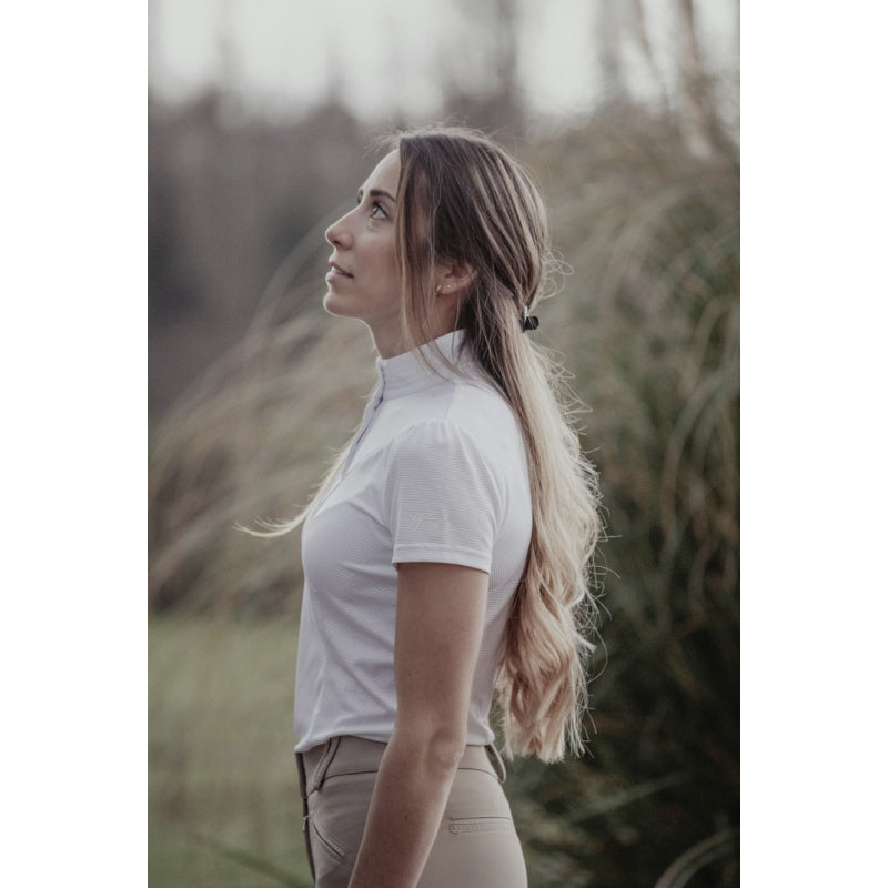 Polo de concours femme Las Honey manches courtes