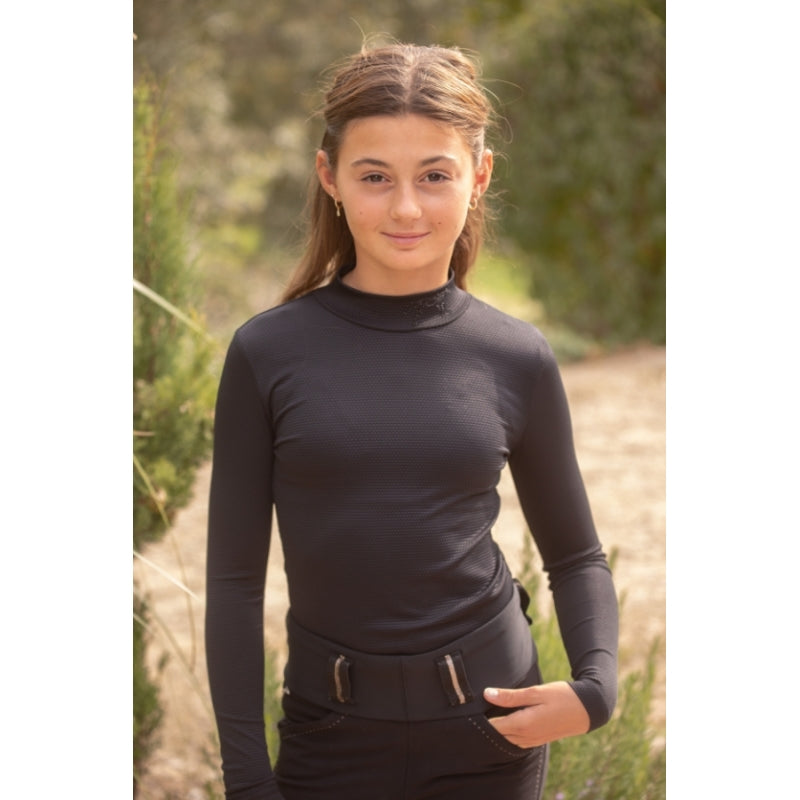 Polo Tutty Eden by Pénélope – Noir