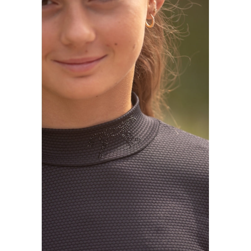 Polo Tutty Eden by Pénélope – Noir