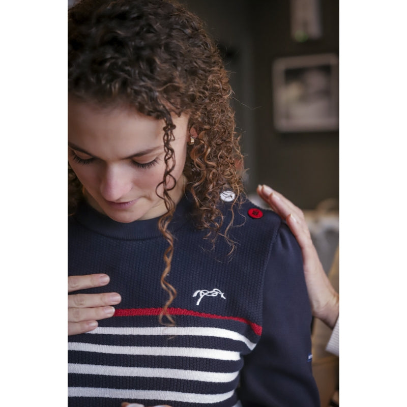 Pull Maëlle Femme – Saint James x Pénélope Équitation