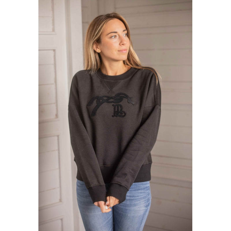 Sweat Bianca Noir – Pénélope Femme