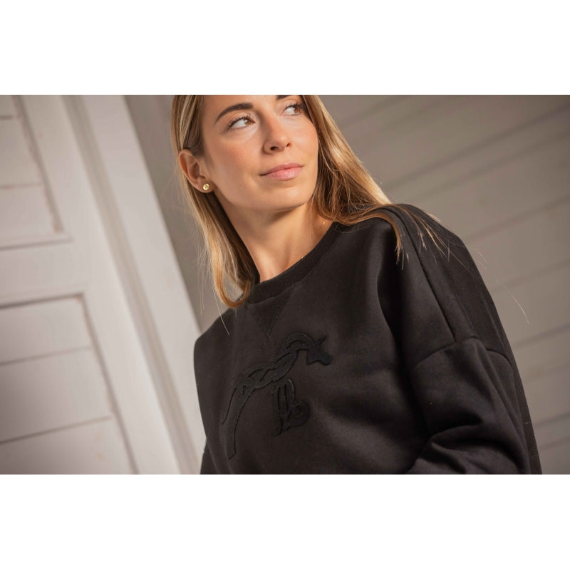 Sweat Bianca Noir – Pénélope Femme