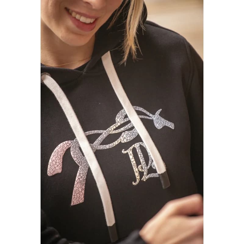 Sweat Funny Noir Femme – Pénélope Équitation