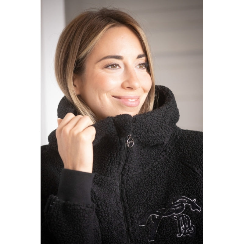 Sweat Miwi Femme – Pénélope Collections Noir Équitation