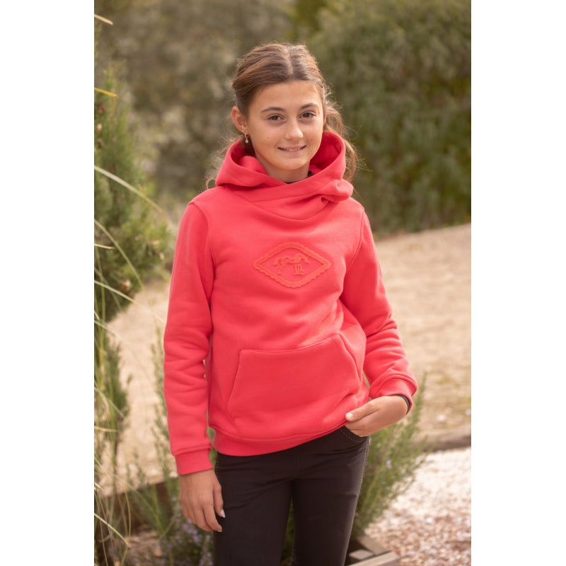 Sweat -Louison Eden by Pénélope – Rouge Fluo – Enfant