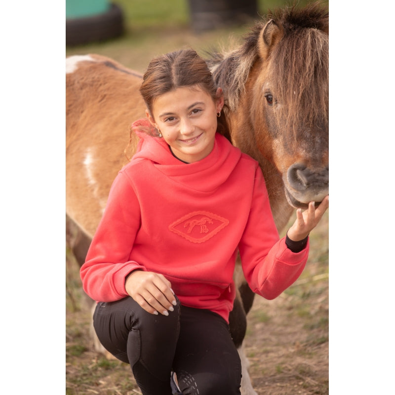 Sweat -Louison Eden by Pénélope – Rouge Fluo – Enfant