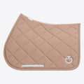 Tapis de selle Cavalleria Toscana Diamond quilted en jersey - Blush