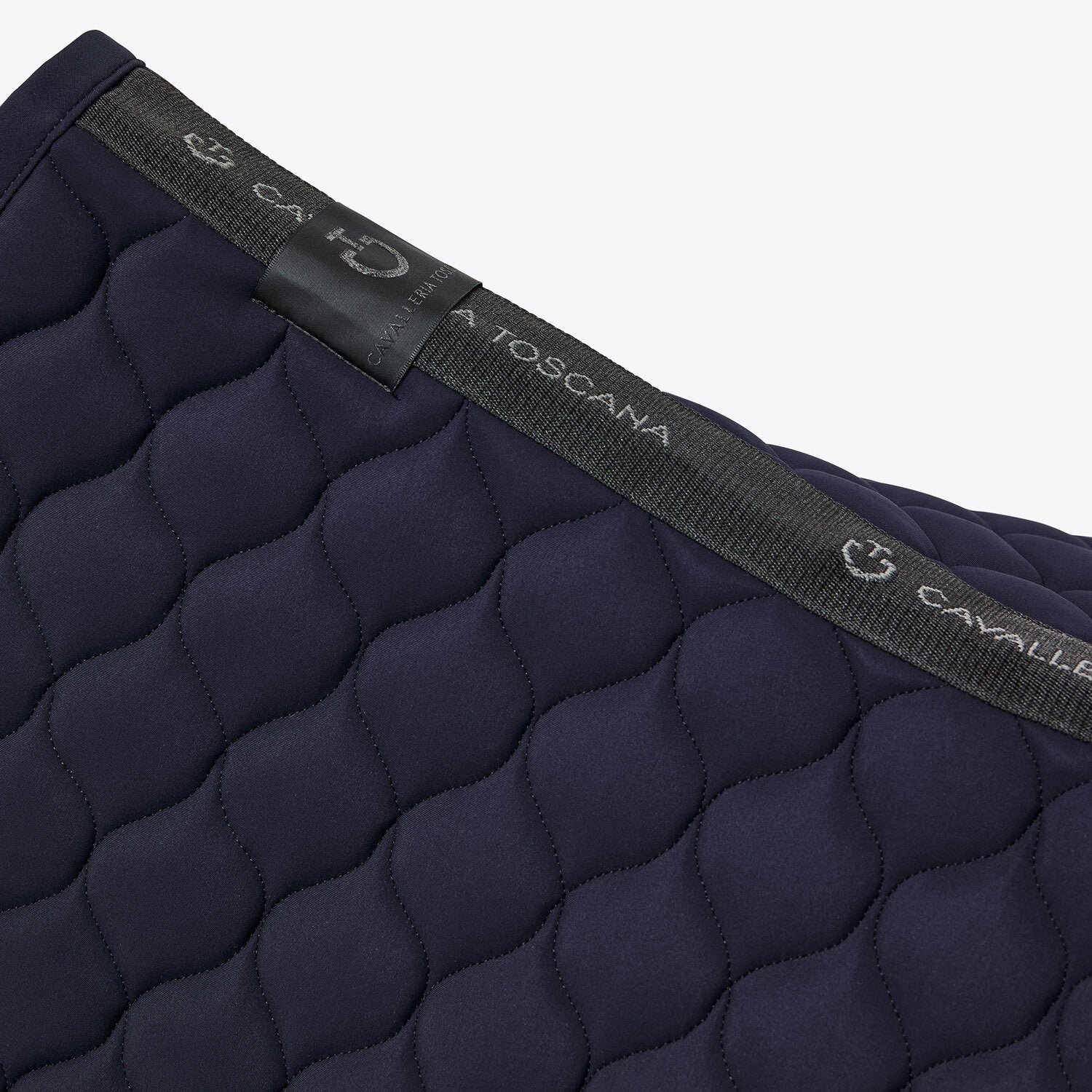Tapis de selle Circular Quilted Cavalleria Toscana – Marine