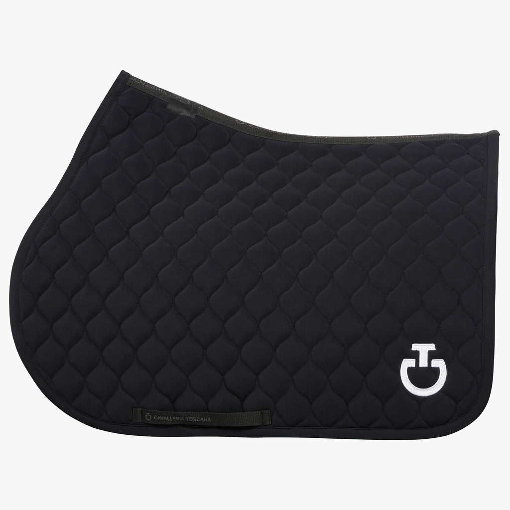 Tapis de selle Circular Quilted Cavalleria Toscana – Noir
