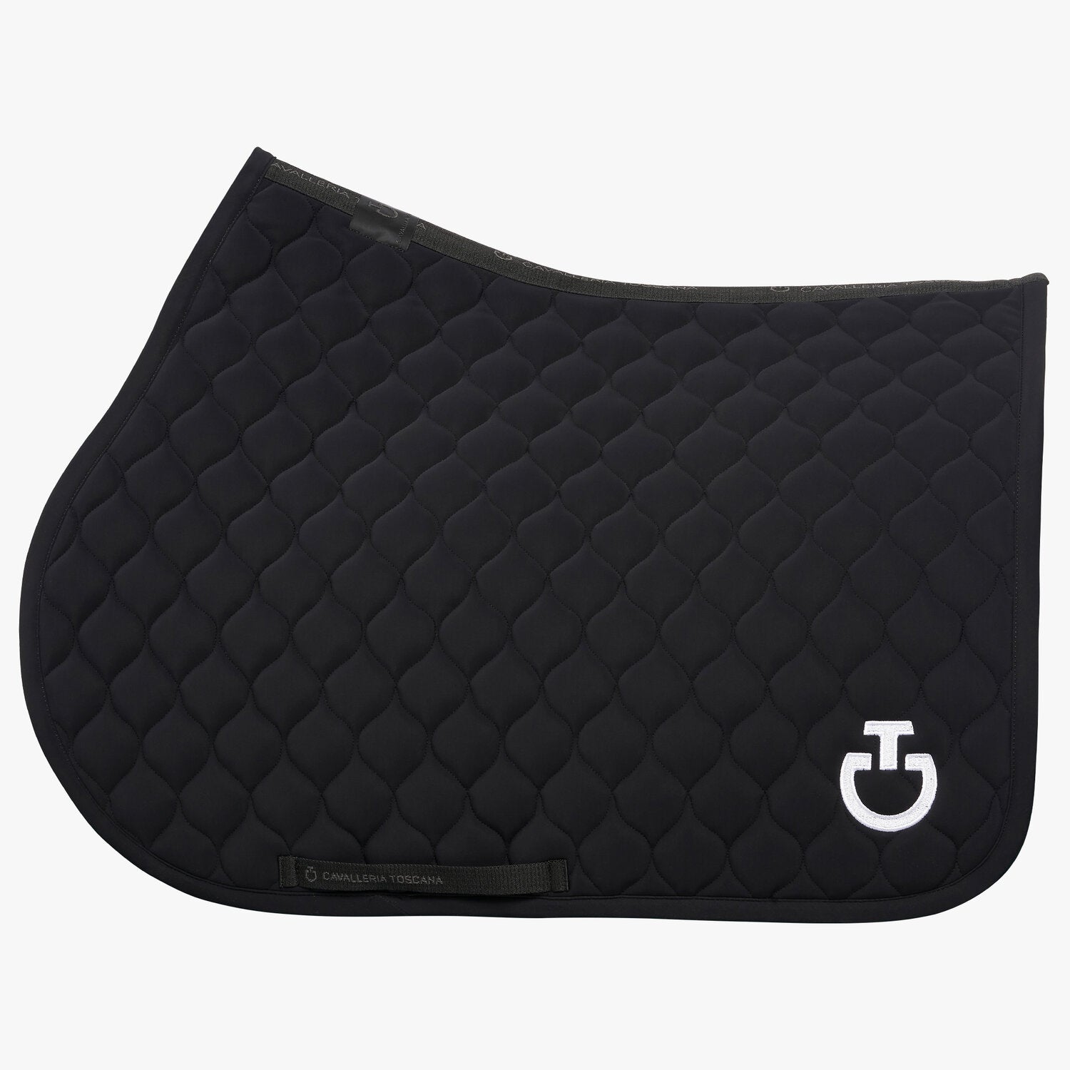 Tapis de selle Circular Quilted Cavalleria Toscana – Noir