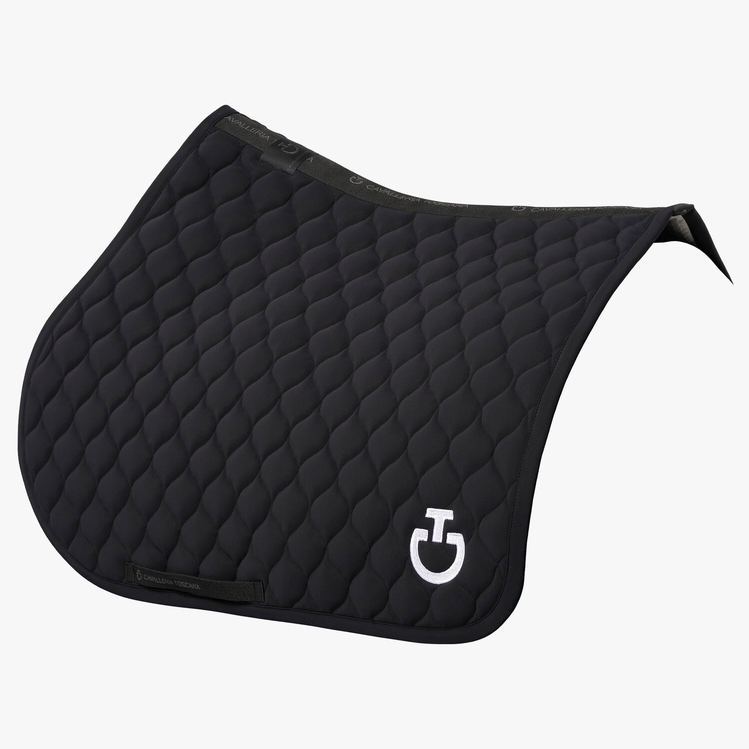 Tapis de selle Circular Quilted Cavalleria Toscana – Noir
