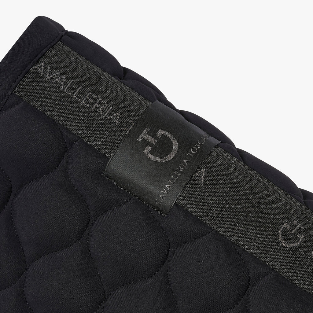 Tapis de selle Circular Quilted Cavalleria Toscana – Noir