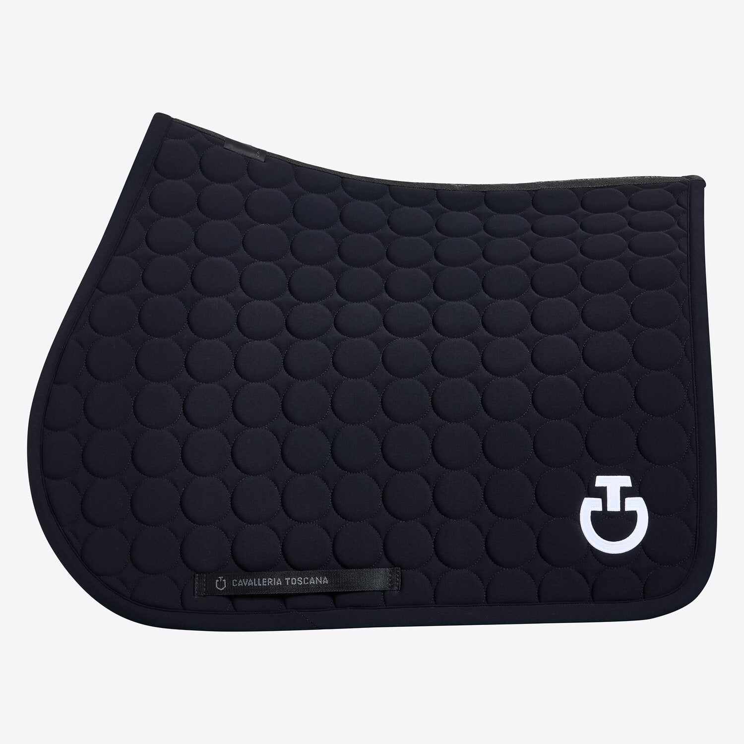 Tapis de selle Circle Quilted Cavalleria Toscana – Noir