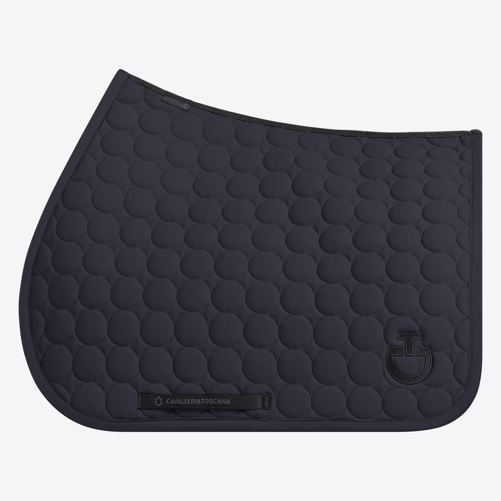 Tapis de selle Circle Quilted Cavalleria Toscana – Ocean Blue