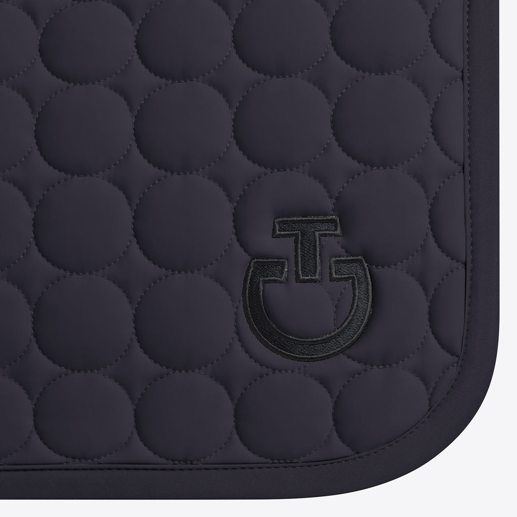 Tapis de selle Circle Quilted Cavalleria Toscana – Ocean Blue