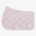 Tapis de selle Cavalleria Toscana Diamond quilted en jersey - Violet Ice