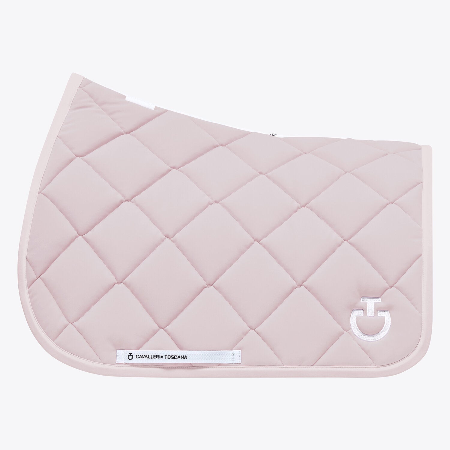 Tapis de selle Cavalleria Toscana Diamond quilted en jersey - Violet Ice