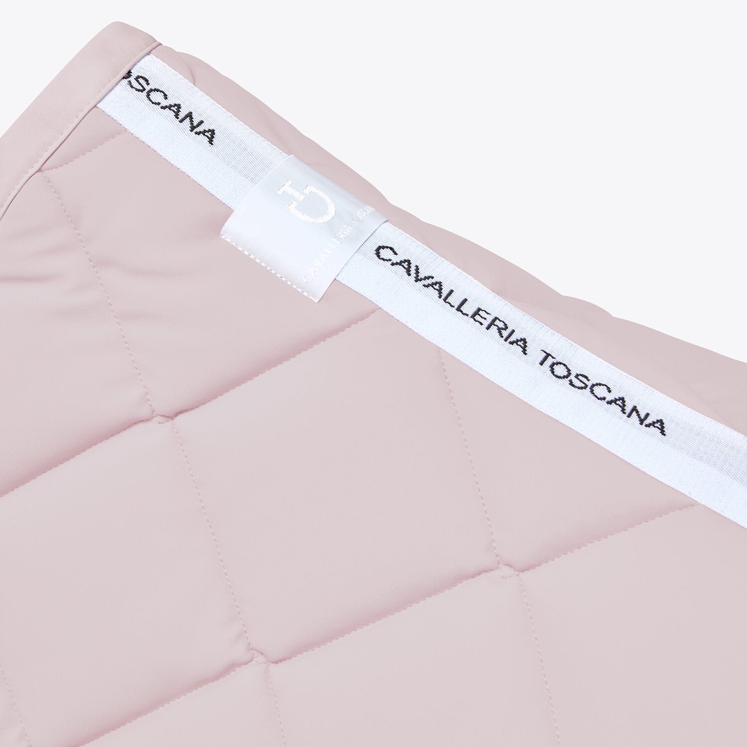 Tapis de selle Cavalleria Toscana Diamond quilted en jersey - Violet Ice