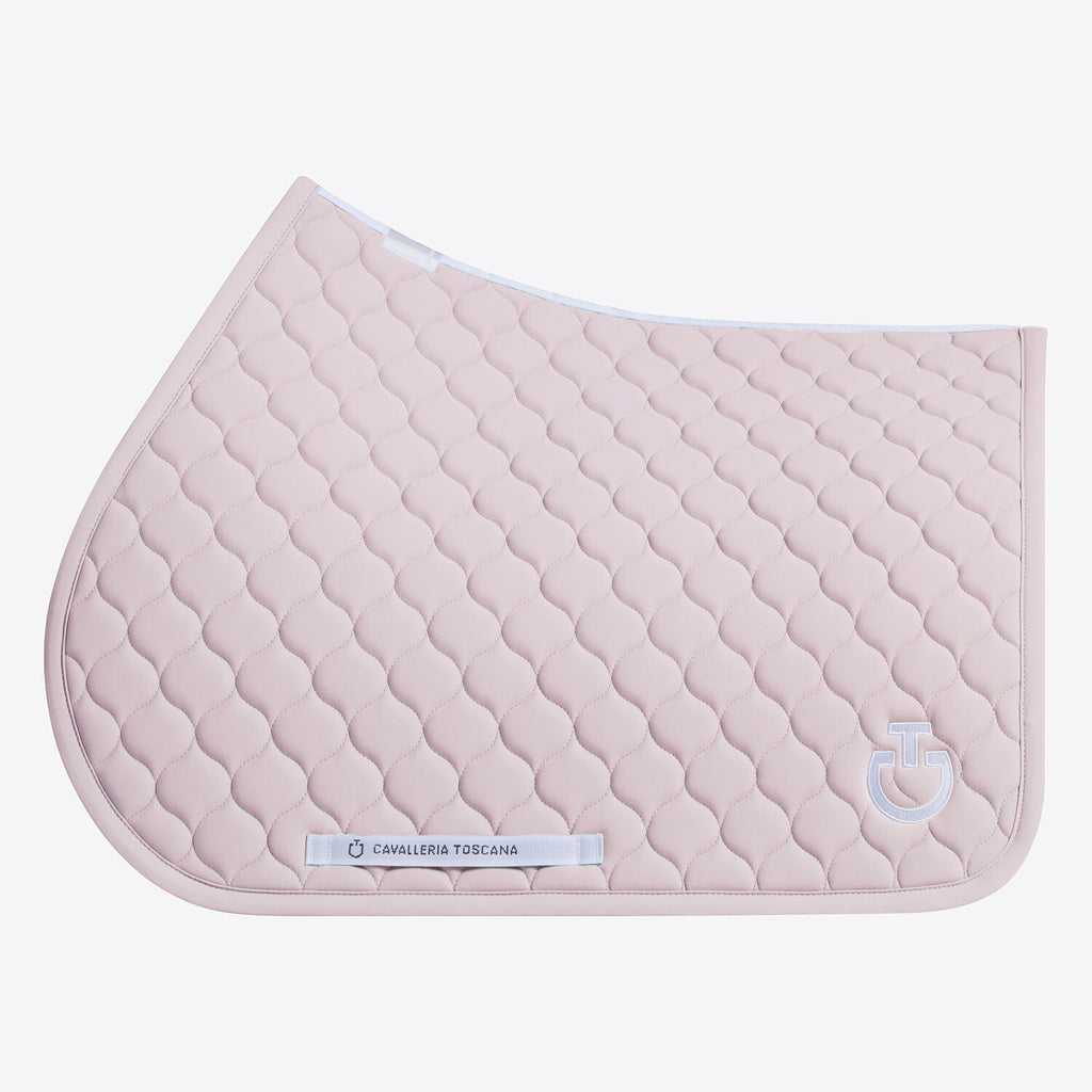 Tapis de selle Circular Quilted Cavalleria Toscana – Violet Ice
