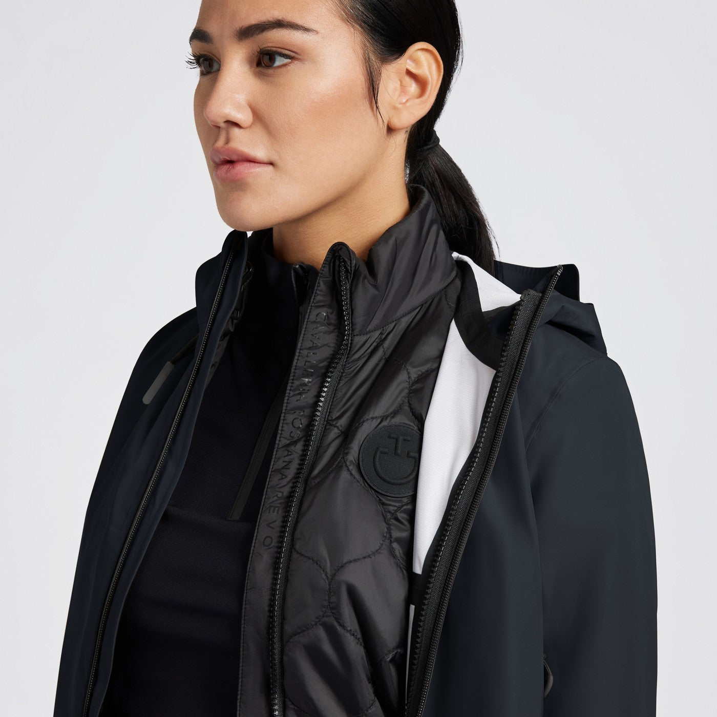 Veste imperméable 3 en 1 Cavalleria Toscana Revo femme